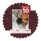 Dark Red Suede Mat Board for 11x17 Frames - Fits 9.5x13 Photos